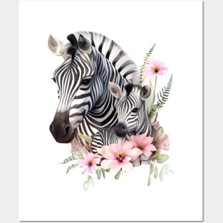 Zebra Posters and Art